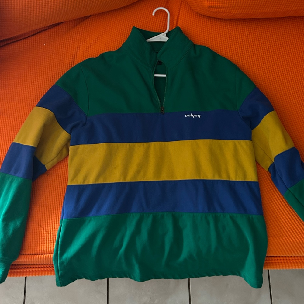 Colorful Striped Pullover